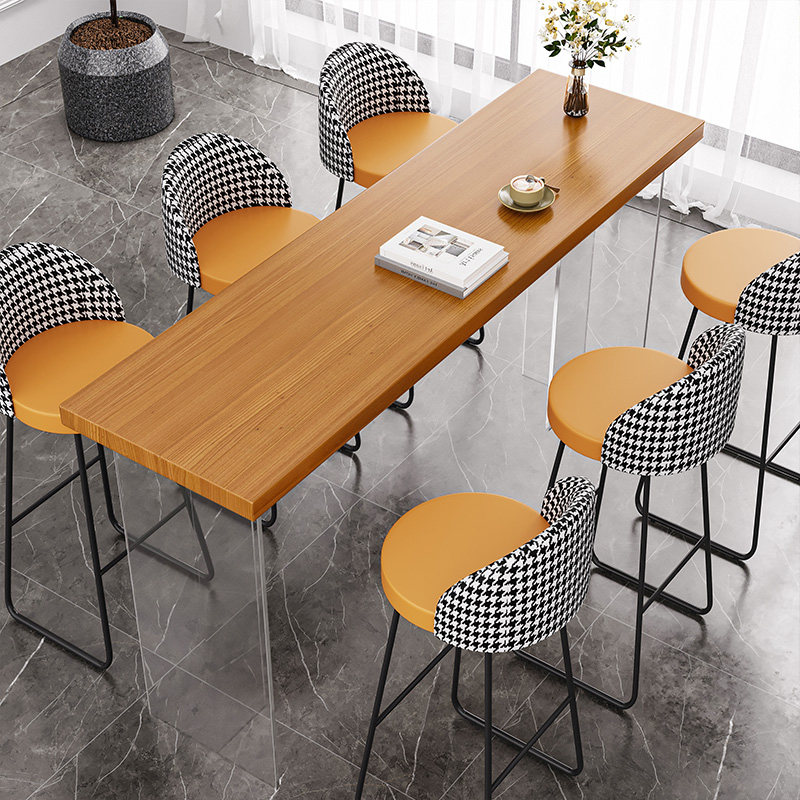 Tables - Nordycki Akrylowy Pływający Stół Barowy z