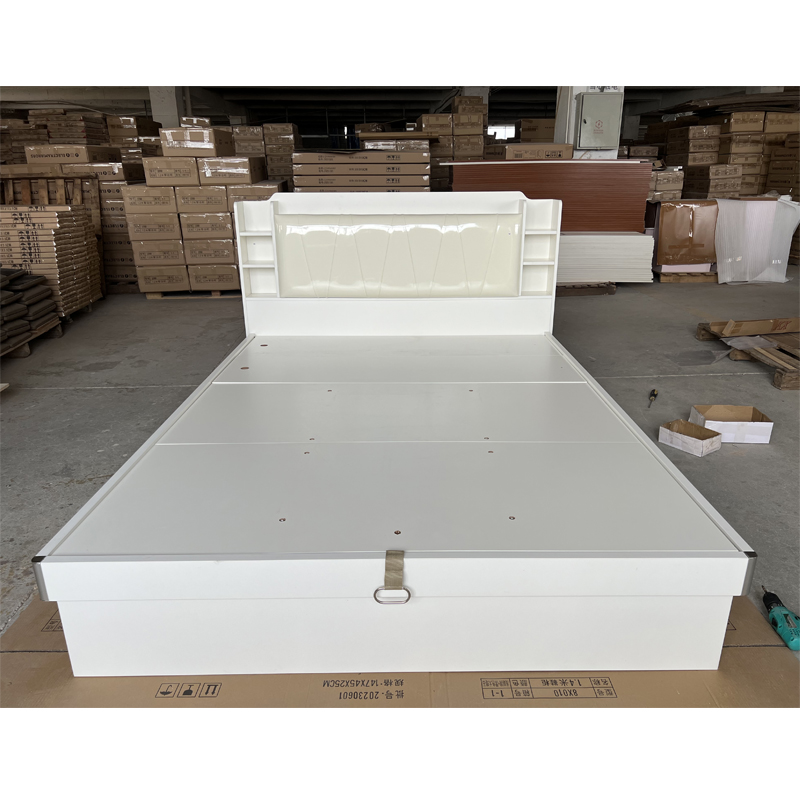 King Size Bed Frame With Storage Drawers - Drewniane nowoczesne zestawy mebli do sypialni