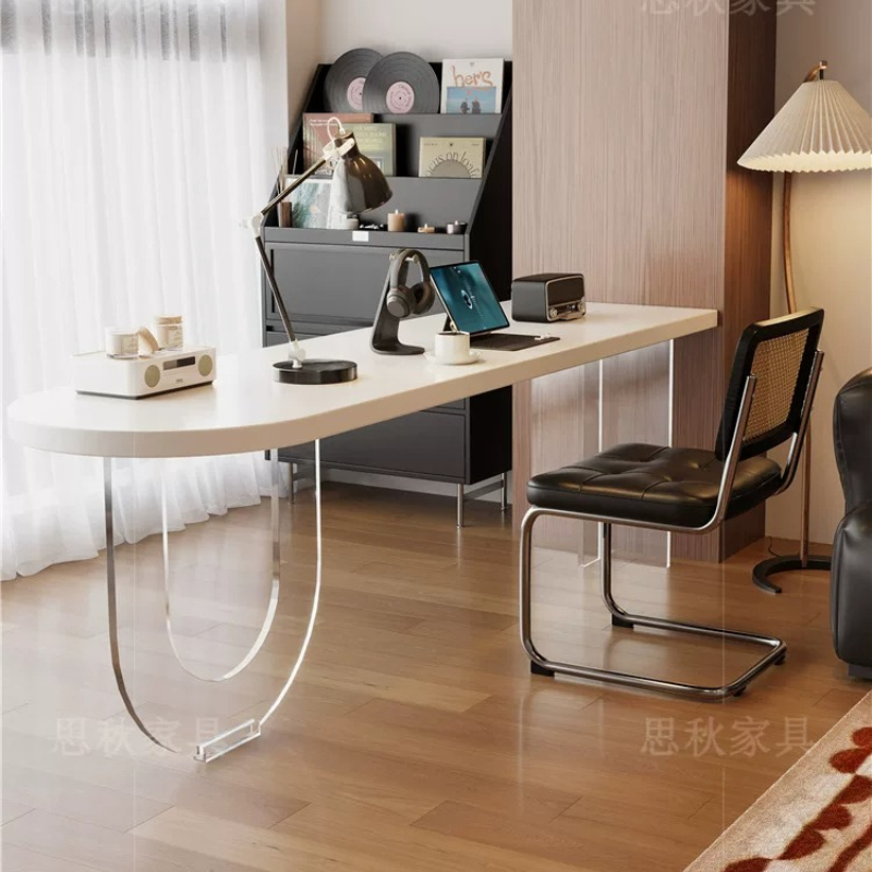 Bedroom Furniture - Biurko w stylu włoskim z białego