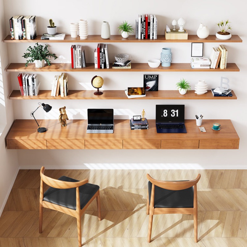 Bedroom Furniture - Nordyckie kreatywne biurko komputerowe z litego
