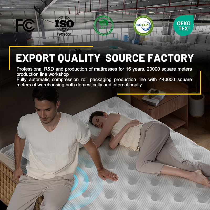 Materac HOMEMATE 14 cali w pud – Memory Foam Mattress In A Box Queen recenzja i cena