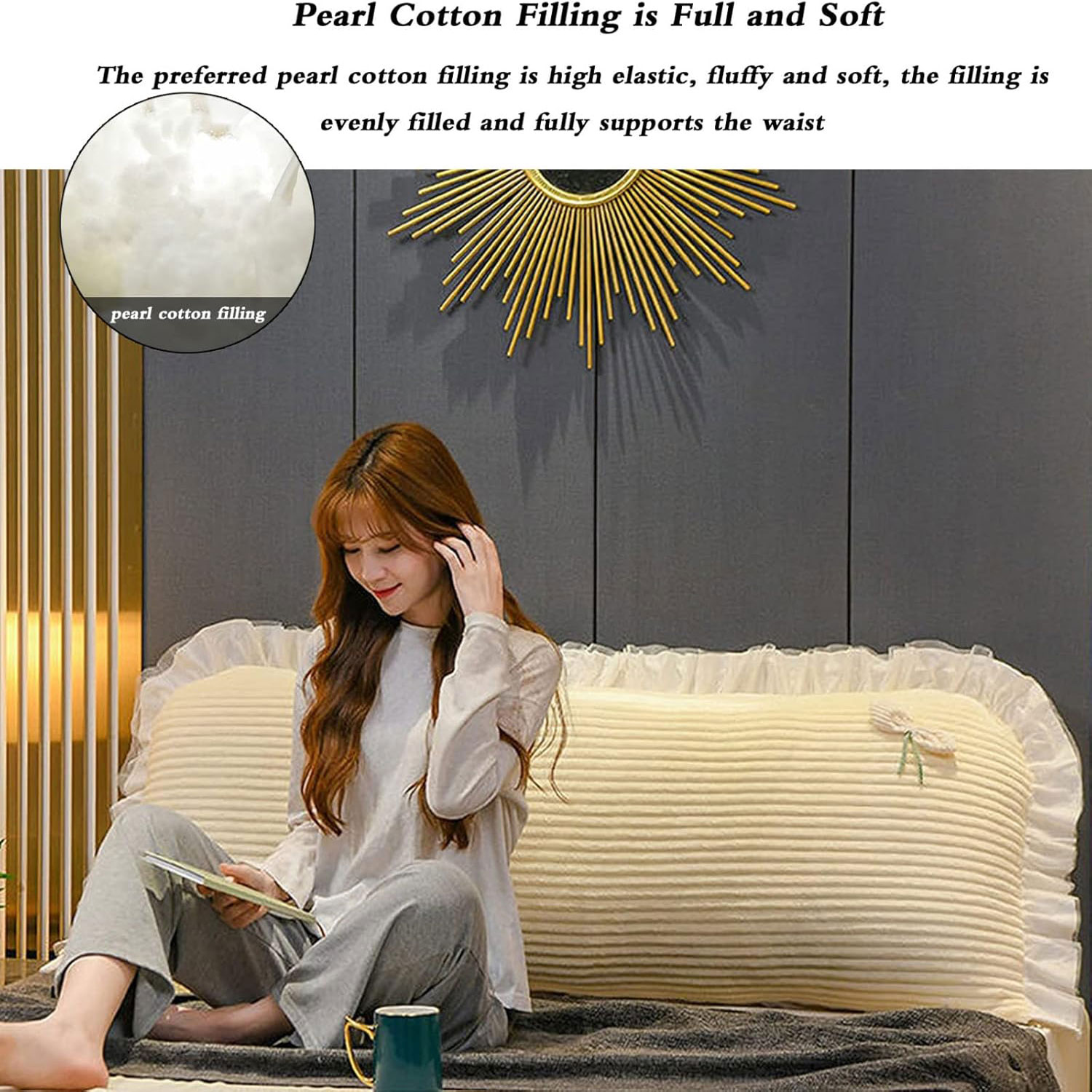 Poduszka Tatami Zagłówek Oparc – Headboard Cushion Backrest Tatami recenzja i cena